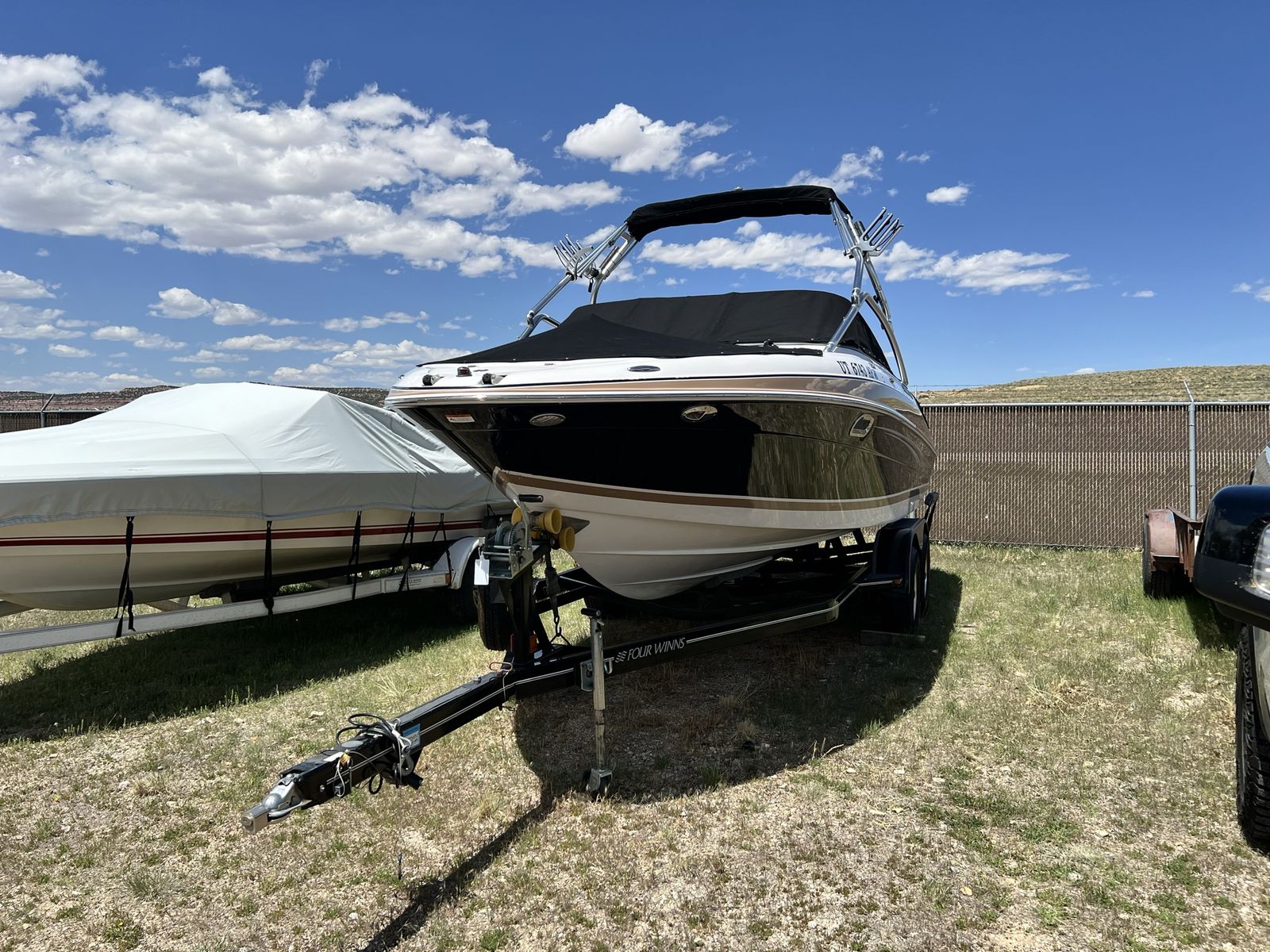 Four Winns Boat with Trailer H240