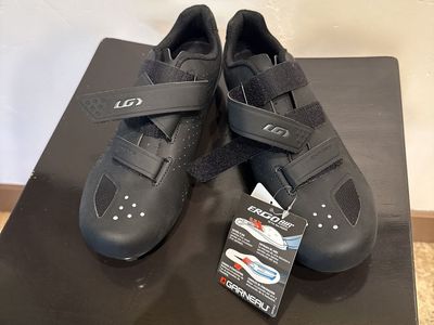 Garneau Ergo Air Cycling Shoes - Black - Men's/Unisex - New with Tags