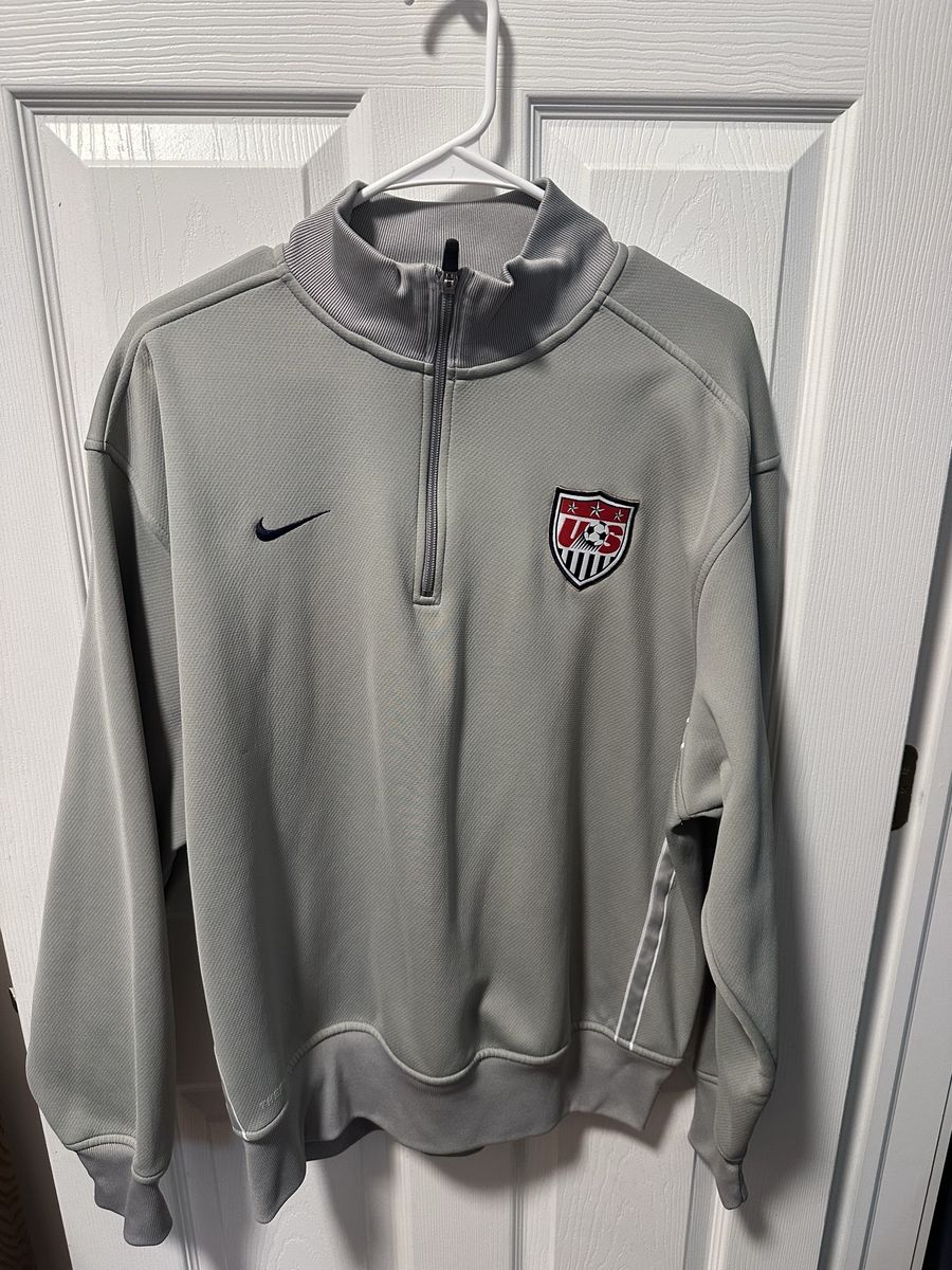 Nike USA Soccer Therma Fit Grey