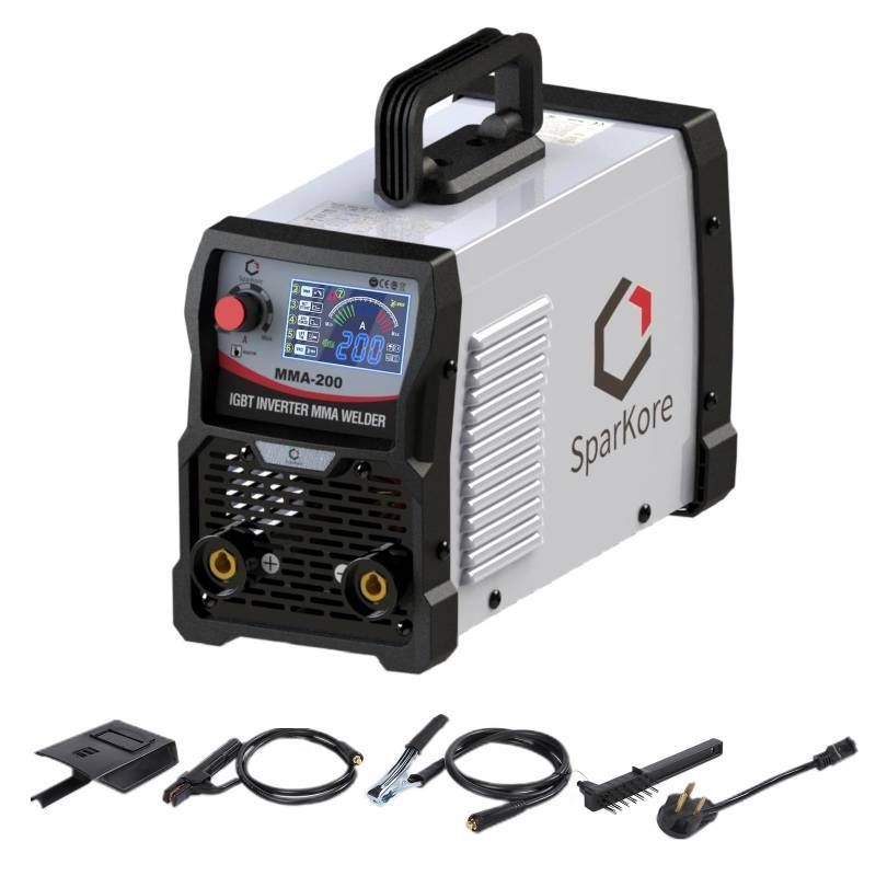 200 AMP STICK WELDER ARC/LIFT TIG WELDING MACHINE WITH VRD OPTION DUAL VOLTAGE HOT START PORTABLE MMA-NEW IN ORIGINAL BOX!!!