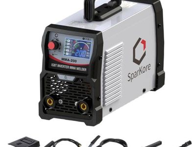 200 AMP STICK WELDER ARC/LIFT TIG WELDING MACHINE WITH VRD OPTION DUAL VOLTAGE HOT START PORTABLE MMA-NEW IN ORIGINAL BOX!!!