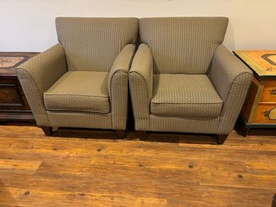Upholstered chairs (2)