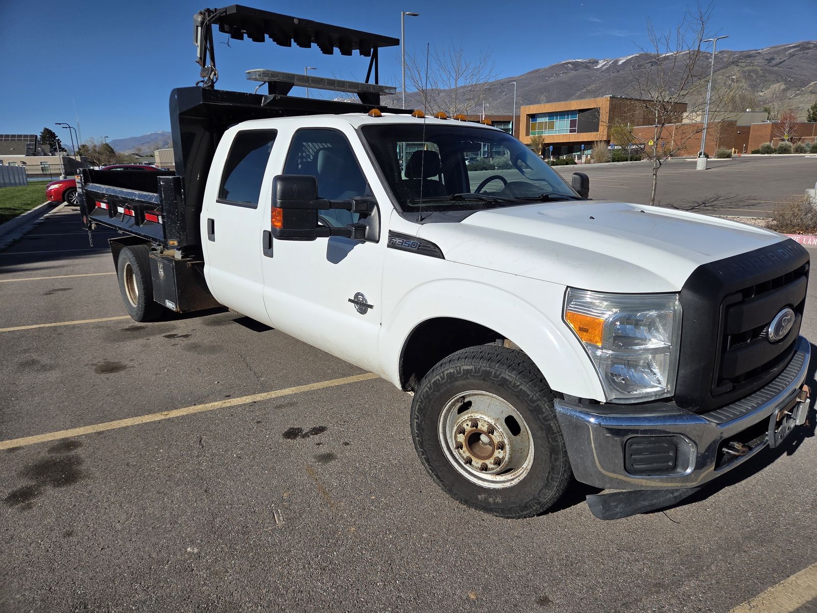 2011 Ford F350 Crew Cab Dump Truck, Diesel