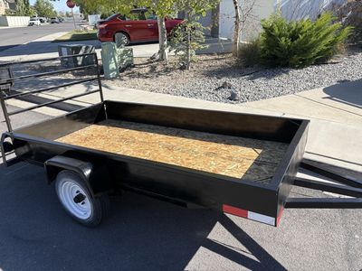 4x8 trailer with gate