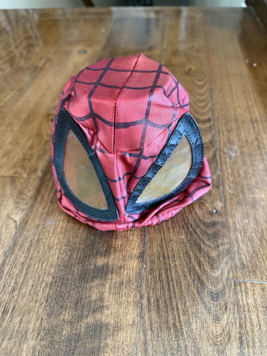 Spider man costume mask one size spiderman