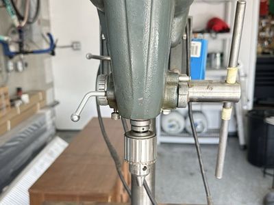 Heavy Duty Craftsmen Drill Press with stand.