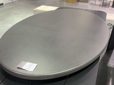 Restoration Hardware RH cement dining table - top only no base included