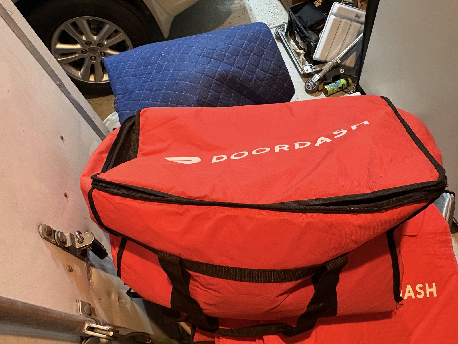 DoorDash Insulated Red Delivery Bag
