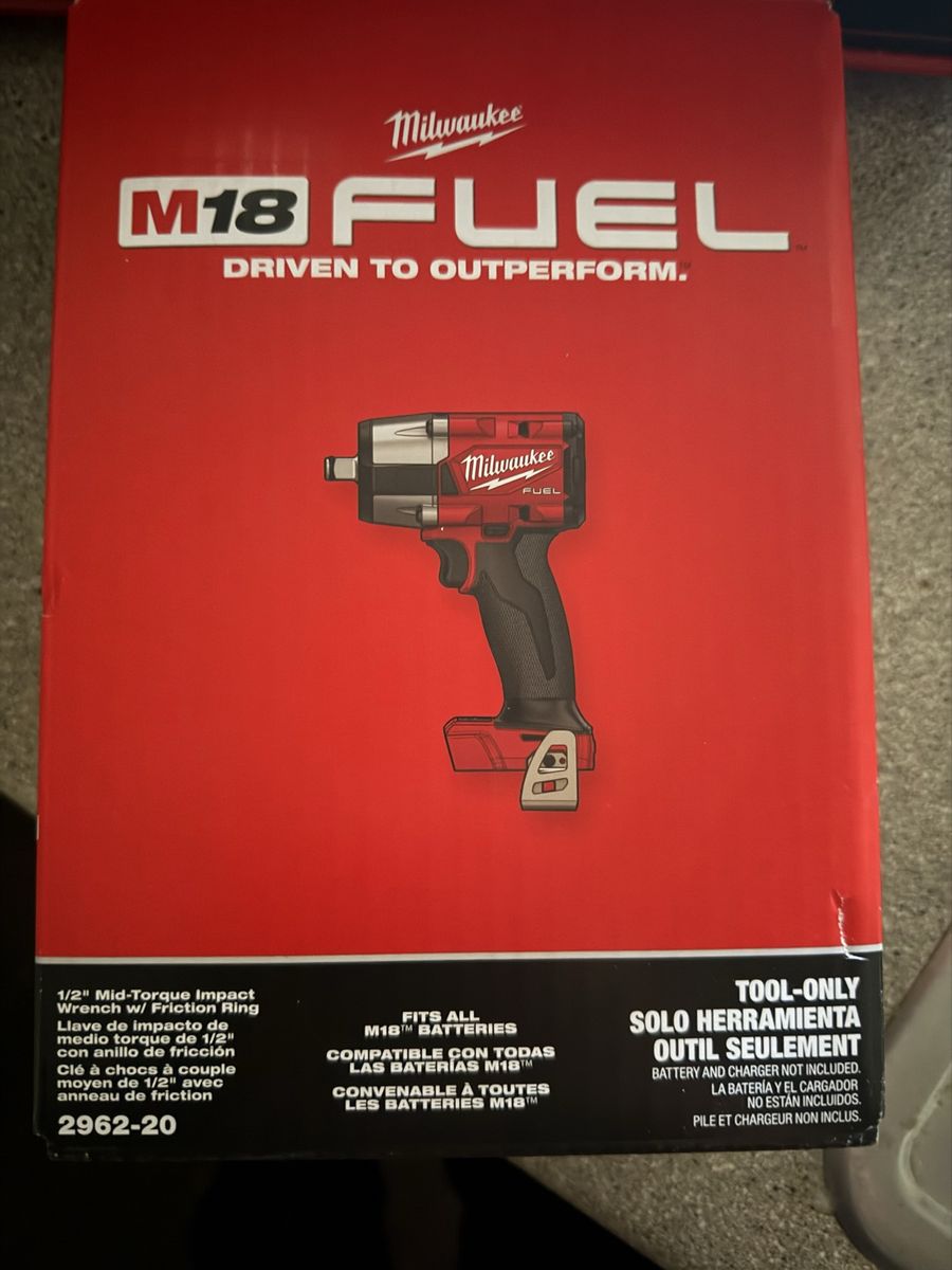 Milwaukee M18 FUEL 1/2” Mid-Torque Impact Wrench (Tool Only)