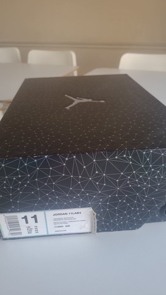 Nike Jordan 11LAB4 University Red Size 11