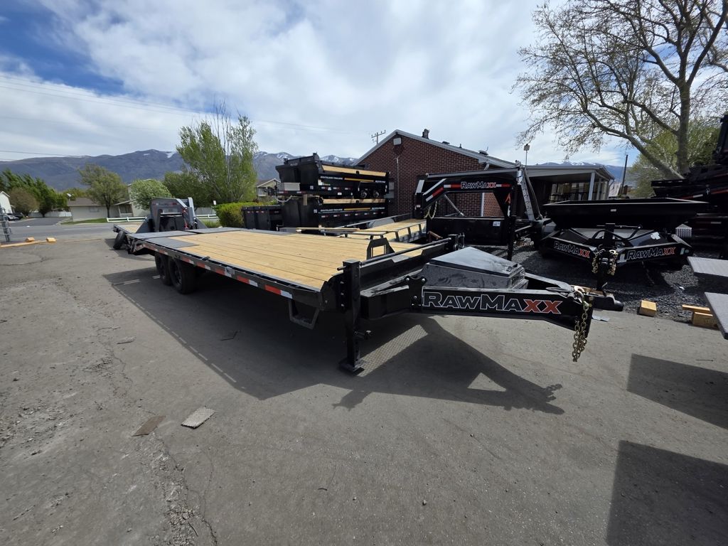2026 RawMaxx 24' DOX 16K Deckover Flatdeck Equipme