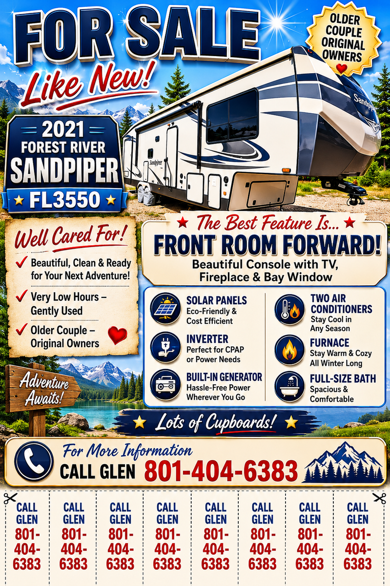 2021 Forest River Sand Piper FL3550
