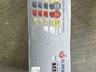 NEW Superabrasive Lavina X2B-MC-0120 Diamond Grinding Pads 120 Grit 9-Pack Box