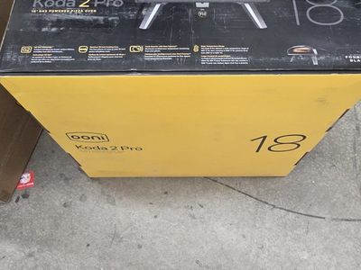 koda 2 18" gass powered pizza oven