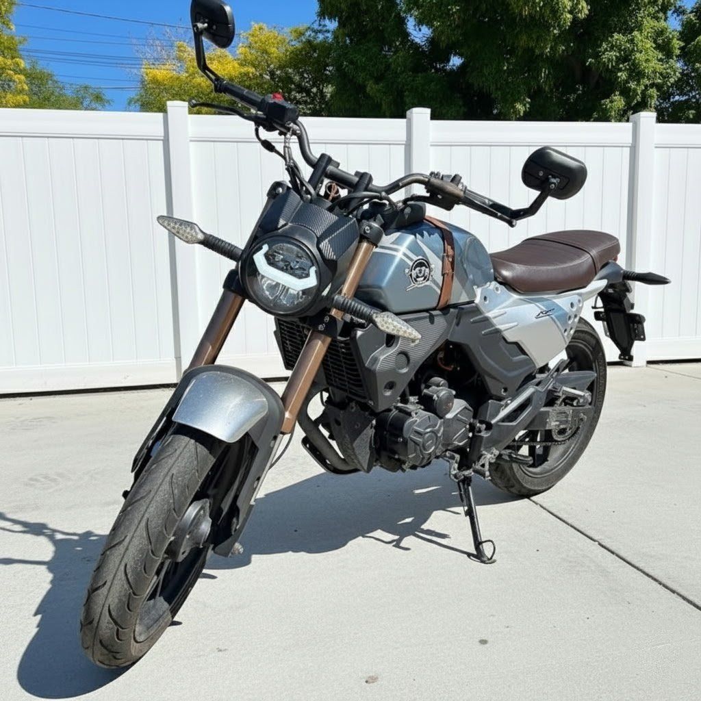 2022 KPM 200 Motorcycle - Good Condition, Low Miles
