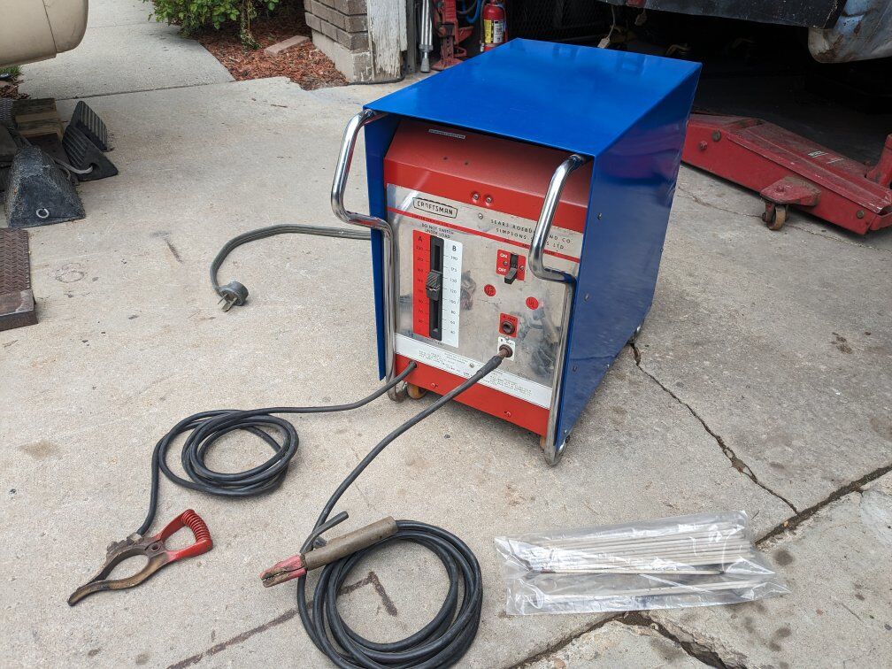 Craftsman arc welder stick Lincoln tombstone buzz