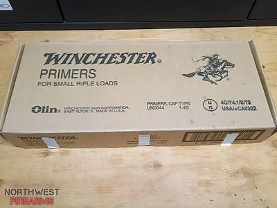 Winchester Small Rifle Primers, Case of 5000 $220