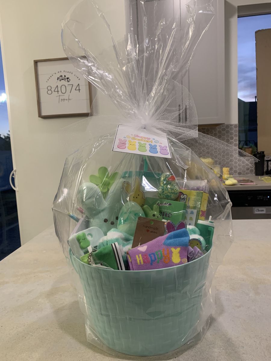 Green Easter Basket