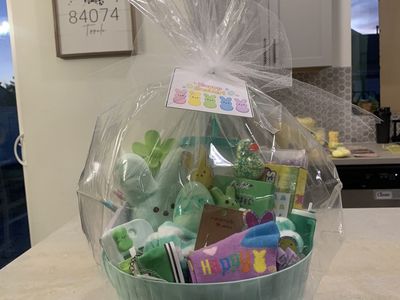 Green Easter Basket