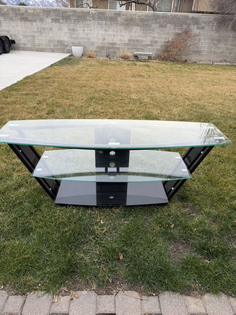 Glass Tv Stand