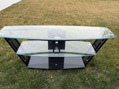 Glass Tv Stand
