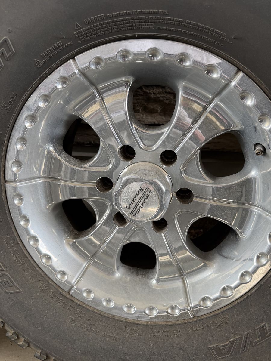Truck wheels and tires