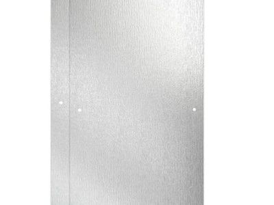 Delta 23.5 in. W x 67.8 in. H Sliding Shower Door Glass Panel in Rain Glass