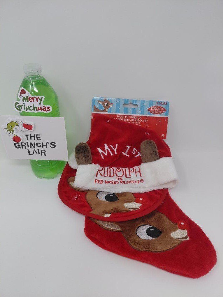 New Rudolph Baby's First Christmas Set