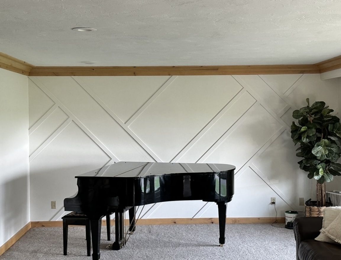 Accent wall
