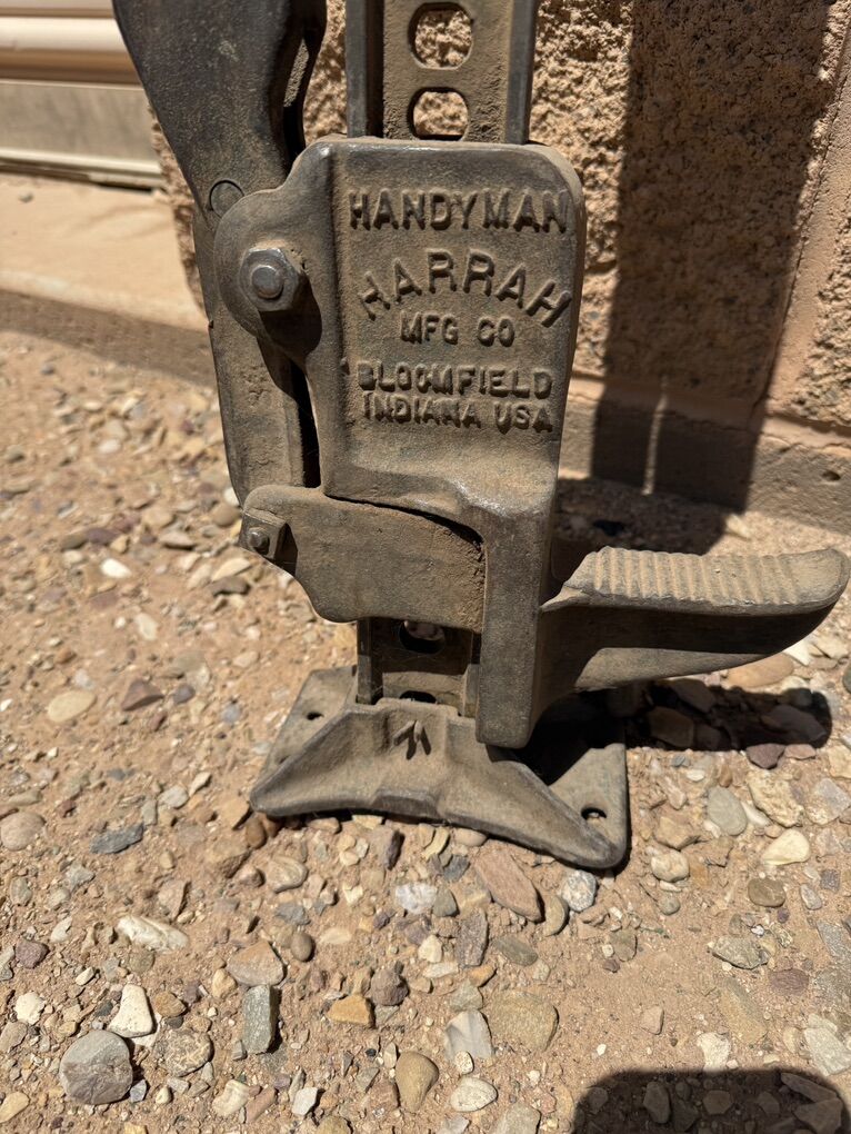 Vintage Handyman Harrah Jack