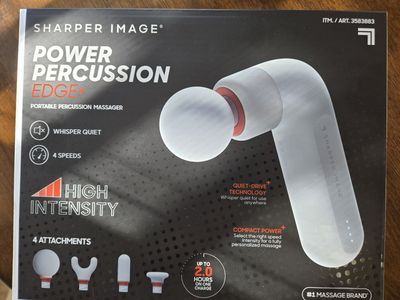 Portable Percussion Massager - NEW STILL SEALED