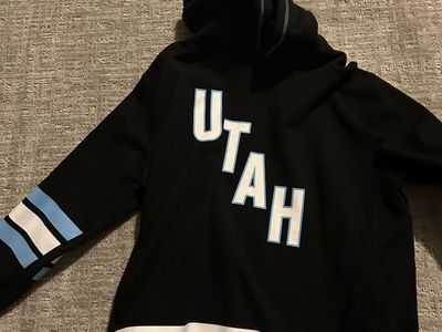 Foreign Rider Co. Men's Inaugural Season Utah Graphic Hoodie Sweatshirt Black Size XXL