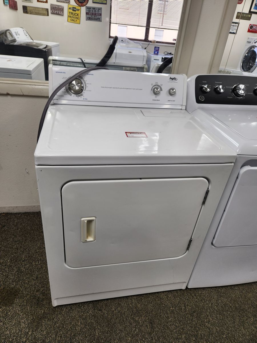 Inglis White Electric Clothes Dryer - Used Good Condition