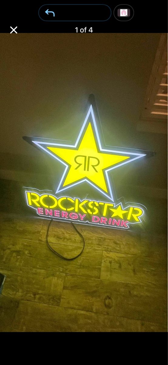 Rockstar Energy Neon Sign