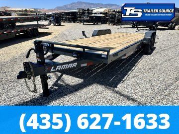 7x22 Lamar H6 Equipment Trailer - 14K GVWR -