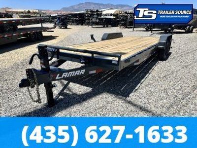 7x22 Lamar H6 Equipment Trailer - 14K GVWR -