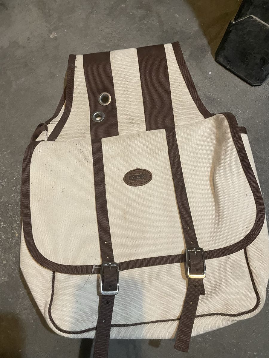New Canvas Saddle Bags