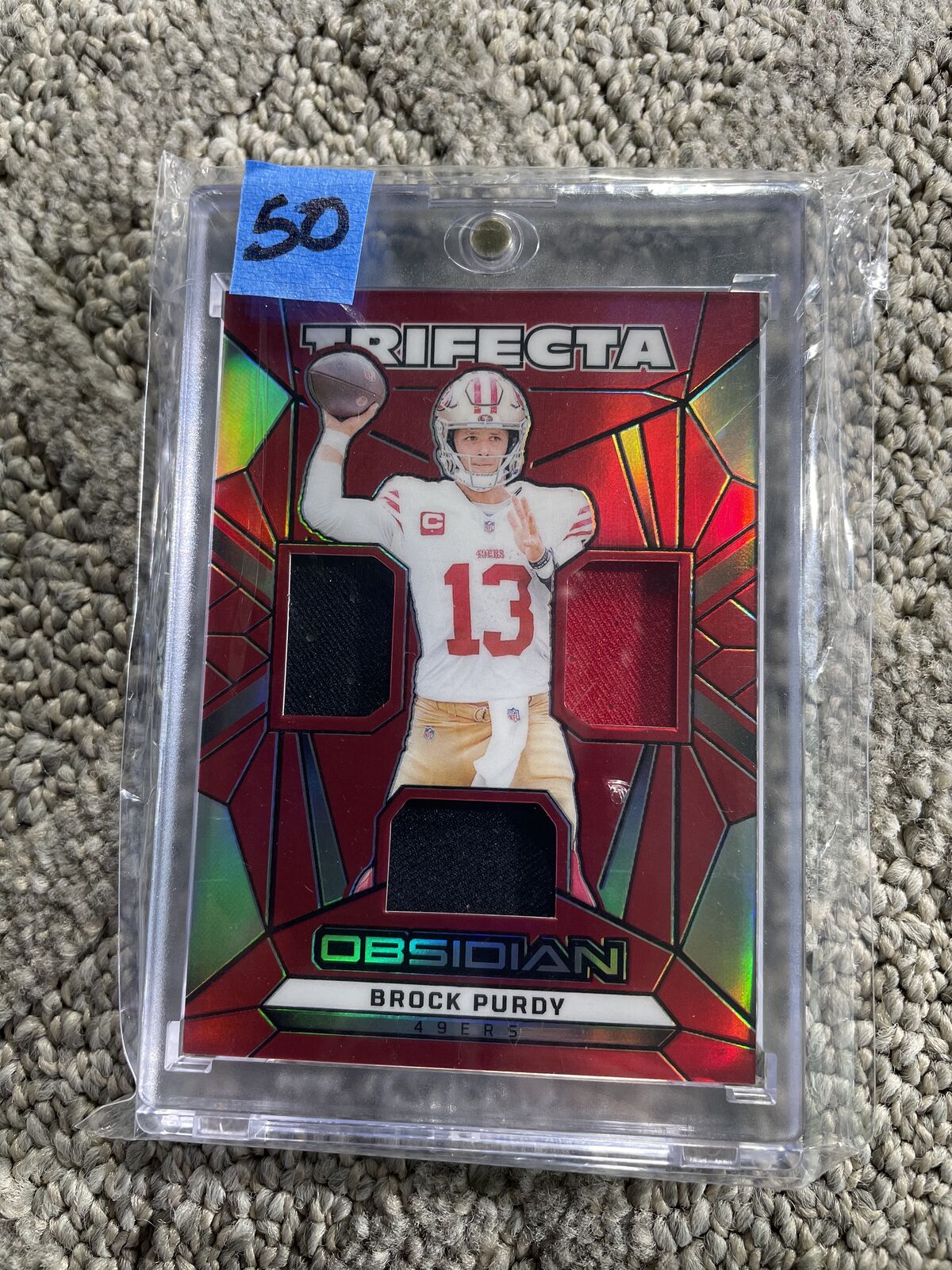 Brock Purdy San Francisco 49ers graded slab