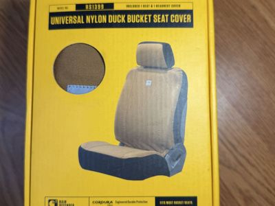 Carhartt Universal Nylon Duck Bucket seat cover