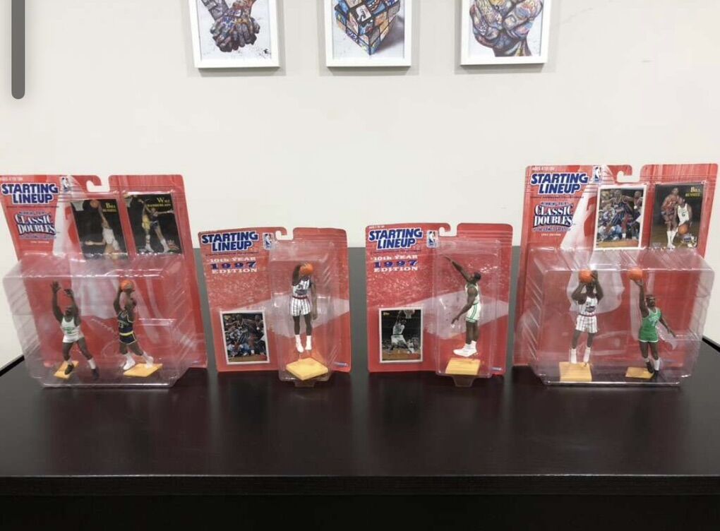 Starting Lineup Jordan Montana NBA NFL MLB New