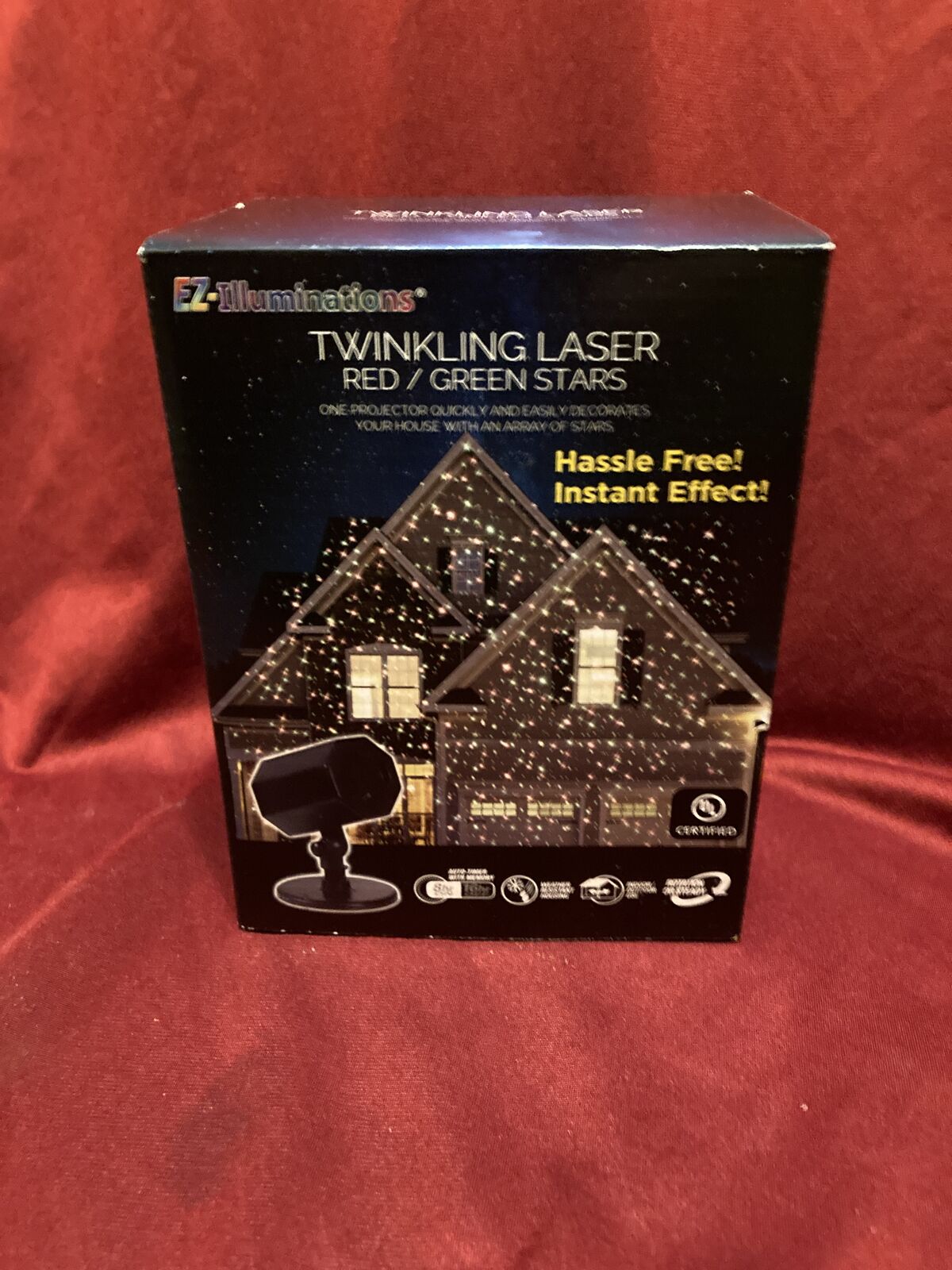 EZ Illumination’s Twinkling Laser Red/Green Stars New