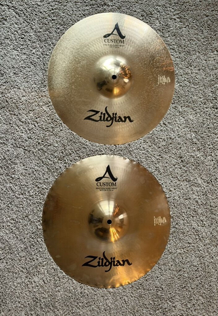 Zildjian 14 inch A Custom Mastersound Hi-hats