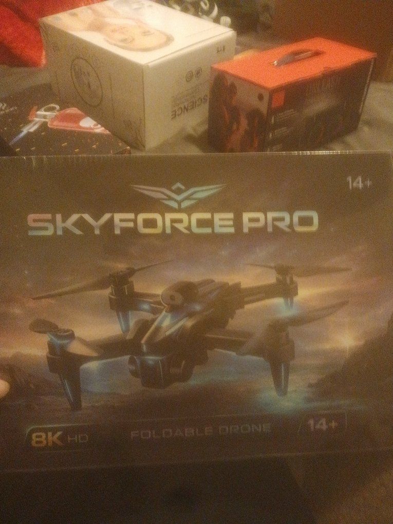 Skyforce Pro 8K HD Foldable Drone - 3-Hour Flight Time, WiFI 5G Transmission