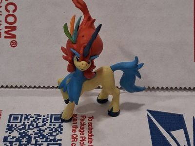 Keldeo TOMY Pokemon Figure CGTSJ Nintendo 2" - Authentic