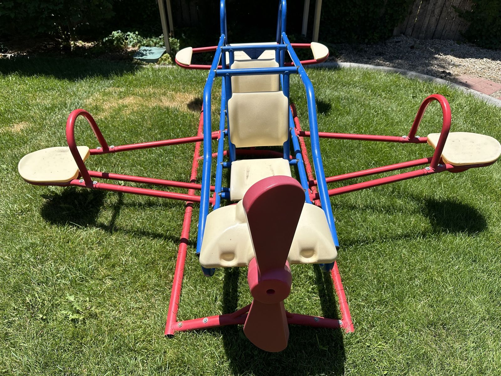 Kids Lifetime Airplane Teeter Totter Seesaw
