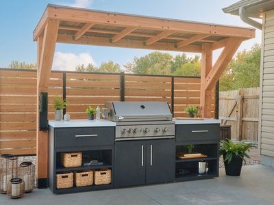 Outdoor Pergola - *GRILL AND KITCHEN NOT INCLUDED*