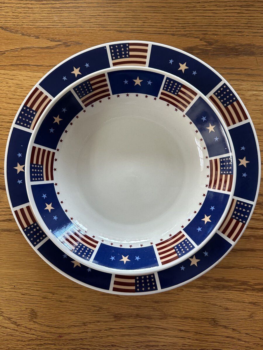 Sakura  8 pc MAJESTICWARE Majestic Flags Dinnerware