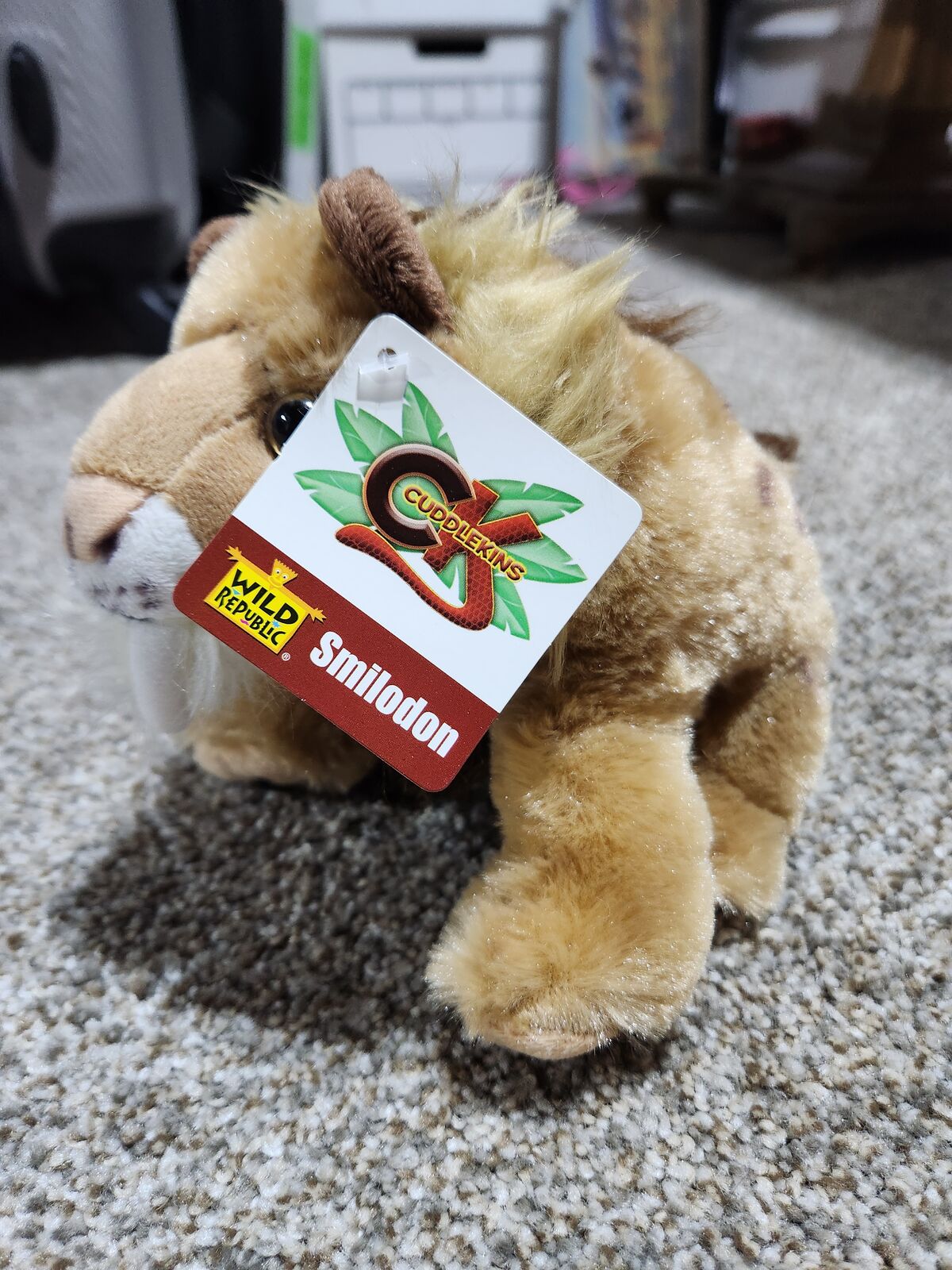 World Republic Smilodon Plush