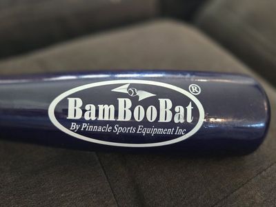 BamBooBat by Pinnacle Sports Equipment Inc. Baseball Bat - Purple/White