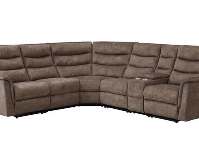 BRAND NEW! Power Motion Brown Sectional